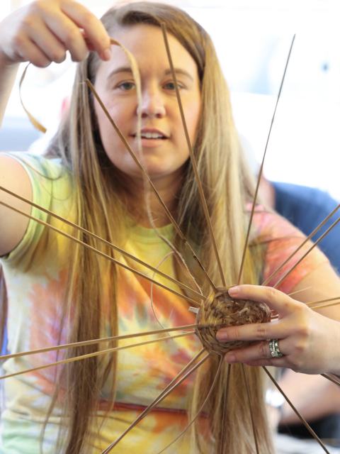 Community. Sharing knowledge. Meeting interesting people. Watching Kudzu and Bamboo become a basket.  These are just a few reasons why we created this business.  Thank you to everyone who has shown interest in what we do.  Thank you for sharing your stories with us and for your encouragement and support.  We are grateful.  Thank you, especially, to Josh and Hector of @hectorsgarden for believing in us and for your friendship, open door and for being a central hub for a developing community of like minds.

Visit our website at:  www.CarolinaBamboo.org to purchase tickets to upcoming classes.

#CarolinaBamboo #Hectors Garden #Basketry #BasketWeaving #SpartanburgArt